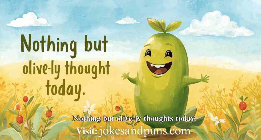 Funny Olive Puns for Instagram Captions