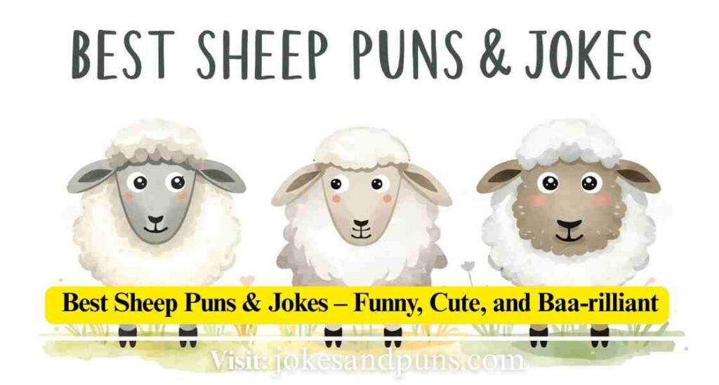 Sheep Puns & jokes 120+